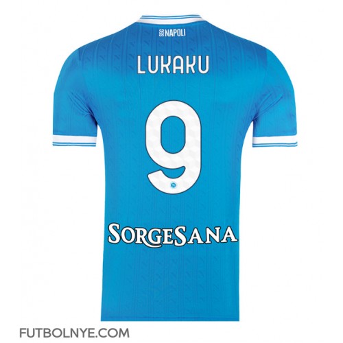 Camiseta SSC Napoli Romelu Lukaku #9 Primera Equipación 2025-26 manga corta
